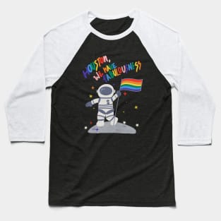 Gay Astronaut Baseball T-Shirt